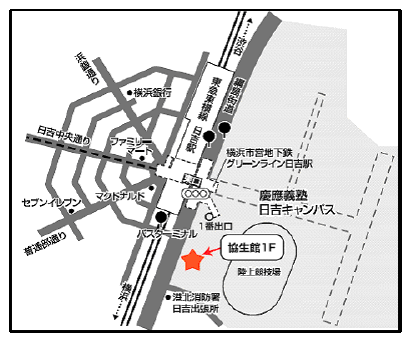 ベネッセ日吉保育園 トゥインクル地図