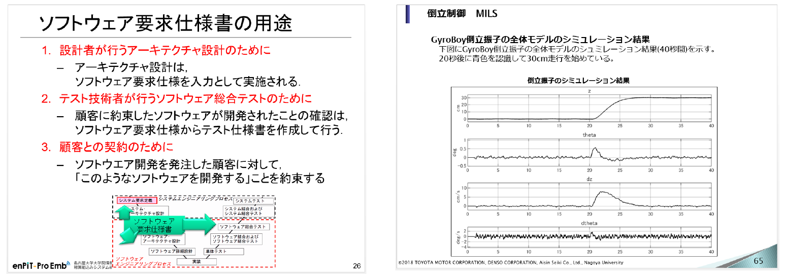 教材スライドの事例