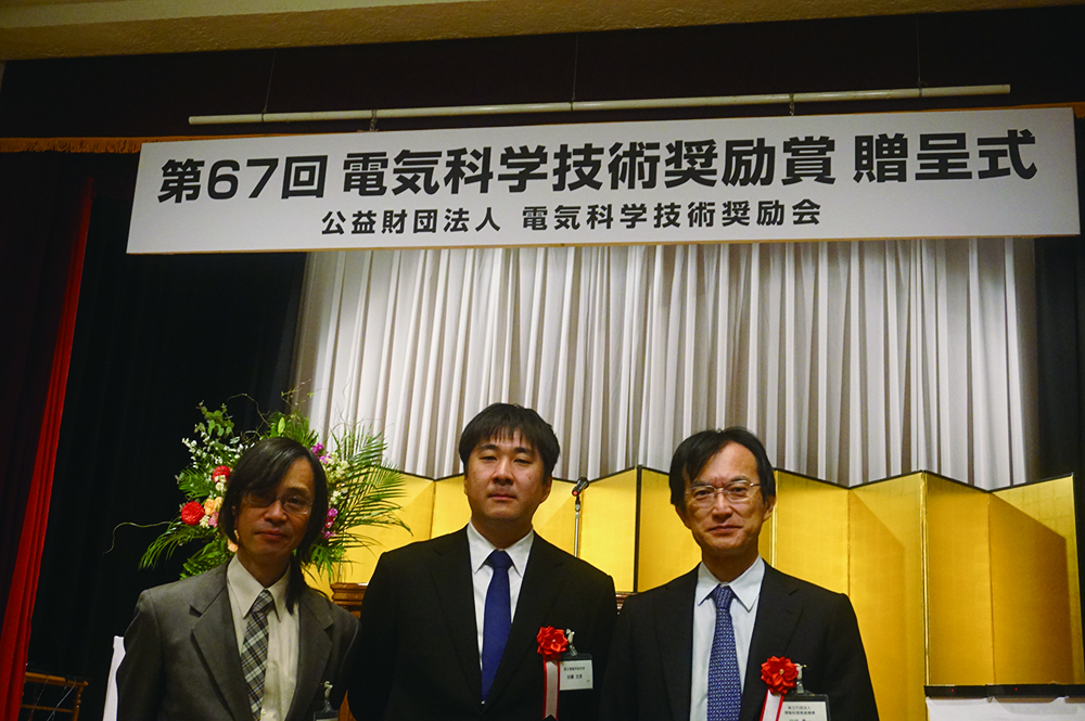 左から武田英明氏，加藤文彦氏，田代秀一氏