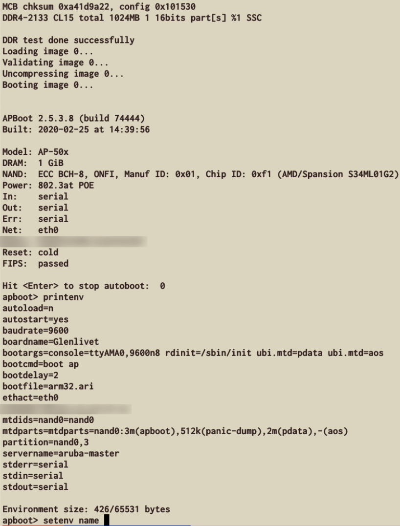 CLIによる設定投入　CLI-based configuration.
