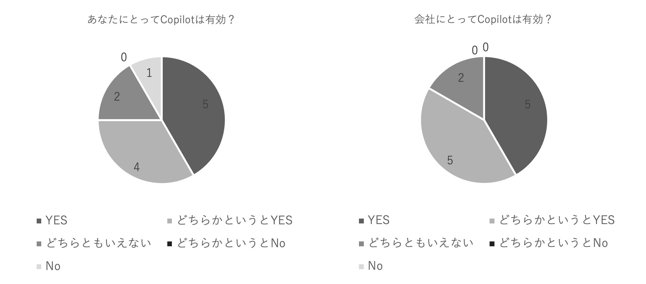 図5　個人・組織にとってGitHub Copilotは有効か