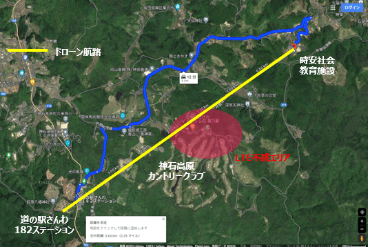 図18　想定飛行コース