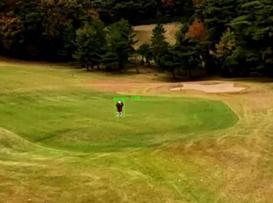 図19　ドローンで検出した人物