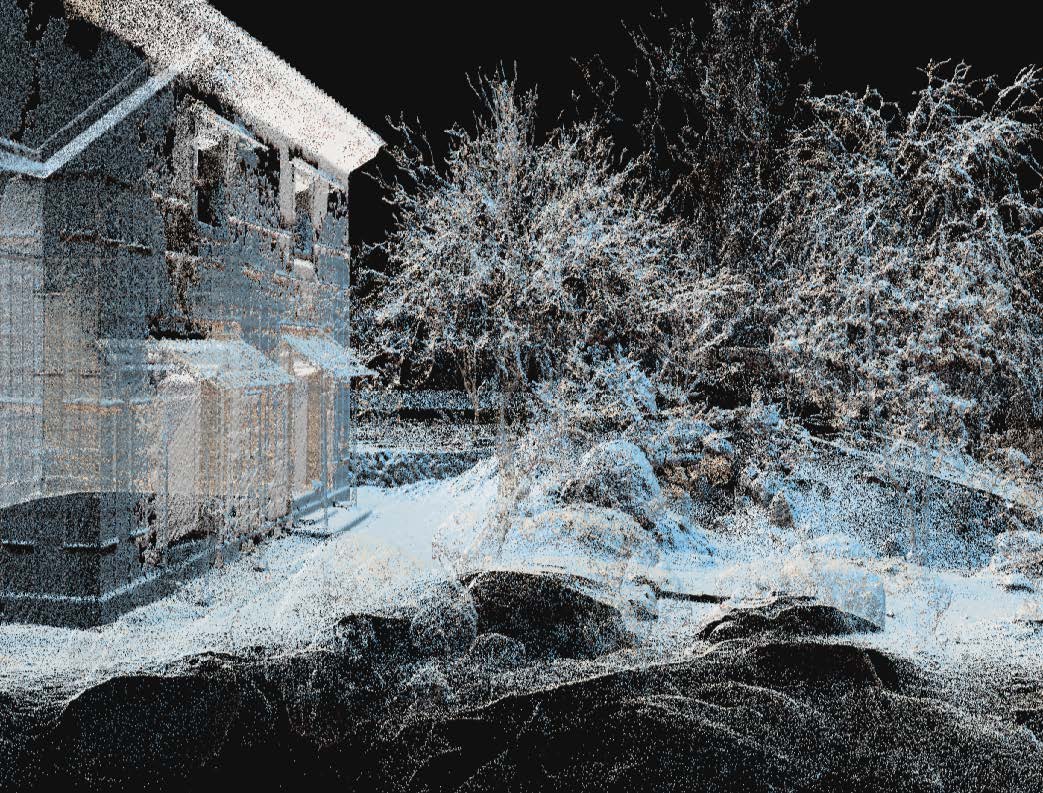 図3　ハンディSLAM LiDARによる取得点群