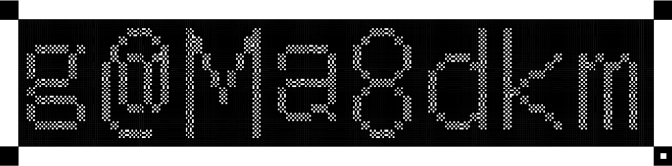 16×16，16分割，白　16×16, 16-block, white.