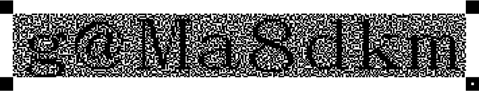24×24，4分割，黒　24×24, 4-block, black.