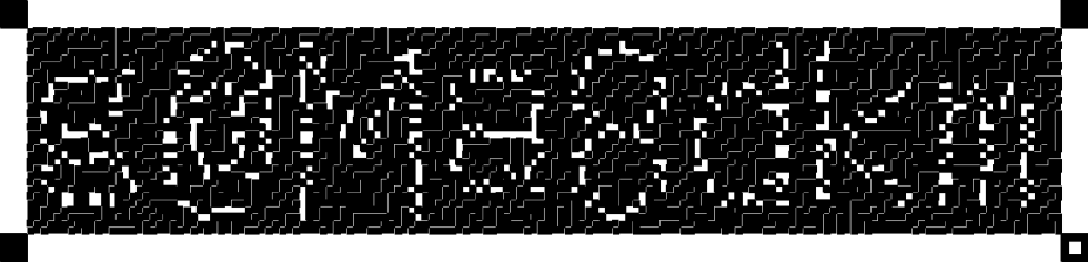 16×16，4分割，白（ずらしあり）　16×16, 4-block, white (with misalignment).
