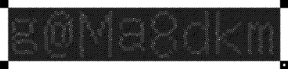 16×16，16分割，白（ずらしあり）　16×16, 16-block, white (with misalignment).