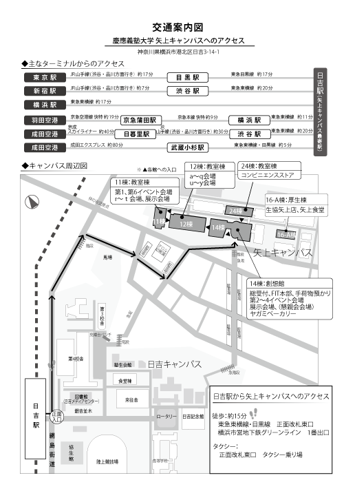 交通案内図