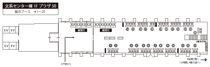 出展者配置図